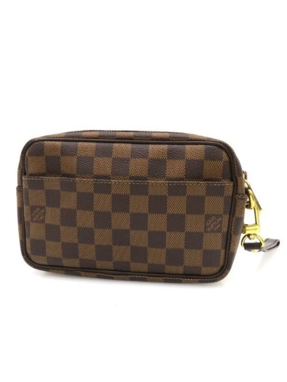 Louis Vuitton Damier Pochette Billets Macau Handbag